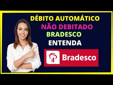 Que horas o débito automático do Bradesco é descontado?