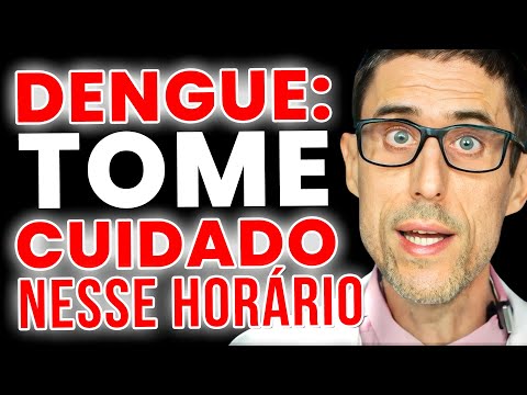 Que horas o mosquito da dengue costuma atacar?