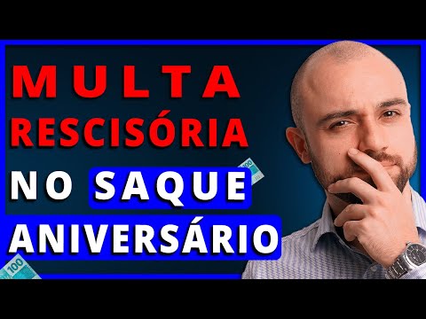 Quem aderiu ao saque-aniversário pode sacar a multa rescisória?