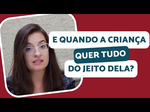 Quem é a pessoa que quer tudo do jeito dela?