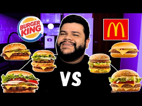 Quem é maior: Burger King ou McDonalds?