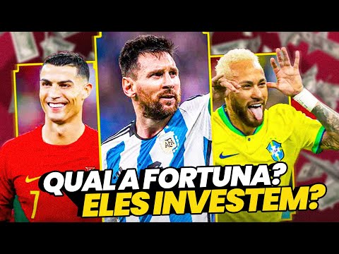 Quem é mais rico: Cristiano Ronaldo, Messi ou Neymar?