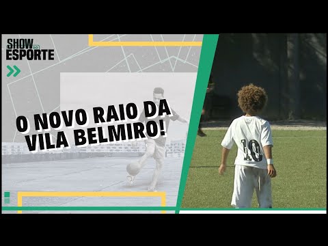 Quem é o menino de 12 anos que está chamando a atenção?