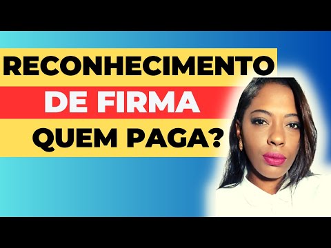 Quem é responsável pelo pagamento do reconhecimento de firma em um contrato de aluguel?