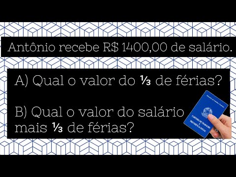 Quem ganha 1400 reais recebe quanto de férias?