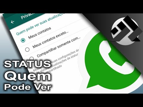 Quem pode ver o status do WhatsApp?