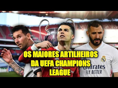 Quem são os maiores artilheiros da Champions League?