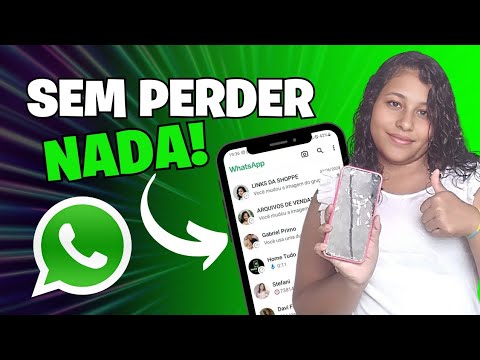 Se eu desinstalar o WhatsApp e instalar novamente, perco minhas conversas?