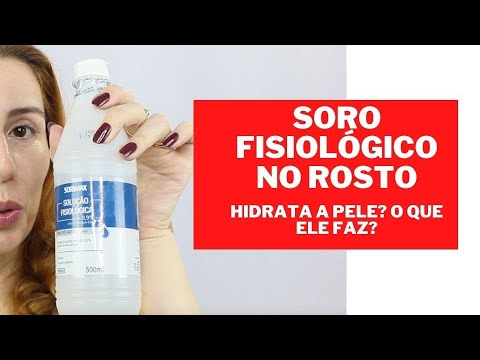 Soro fisiológico no rosto: quais são os benefícios?