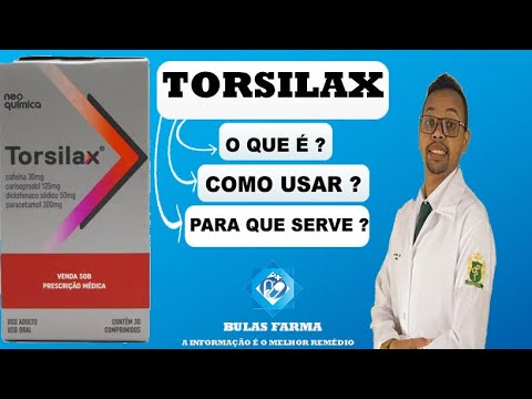 Torsilax serve para dor na coluna?