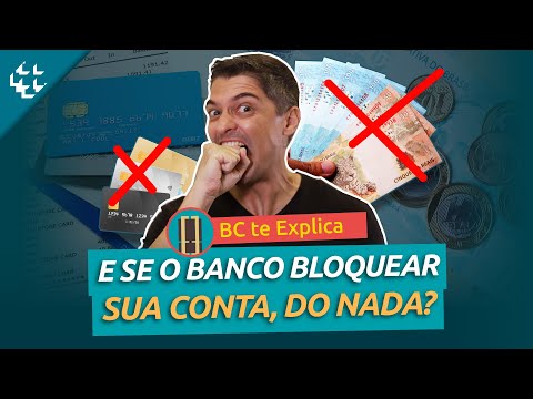 Um banco pode bloquear minha conta em outro banco?