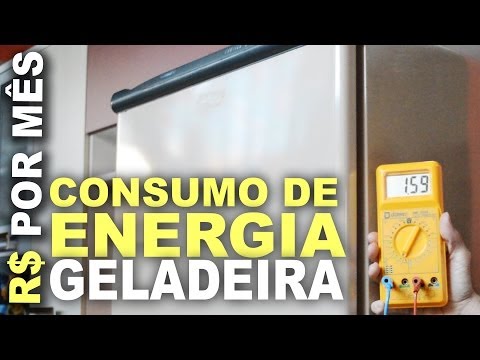 Uma geladeira velha consome mais energia?