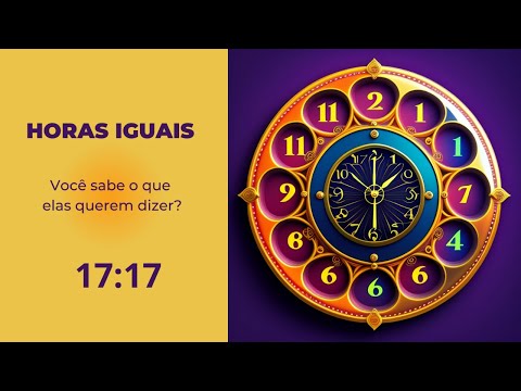 Você sabe como a hora 17:17 está relacionada à lei da atração?